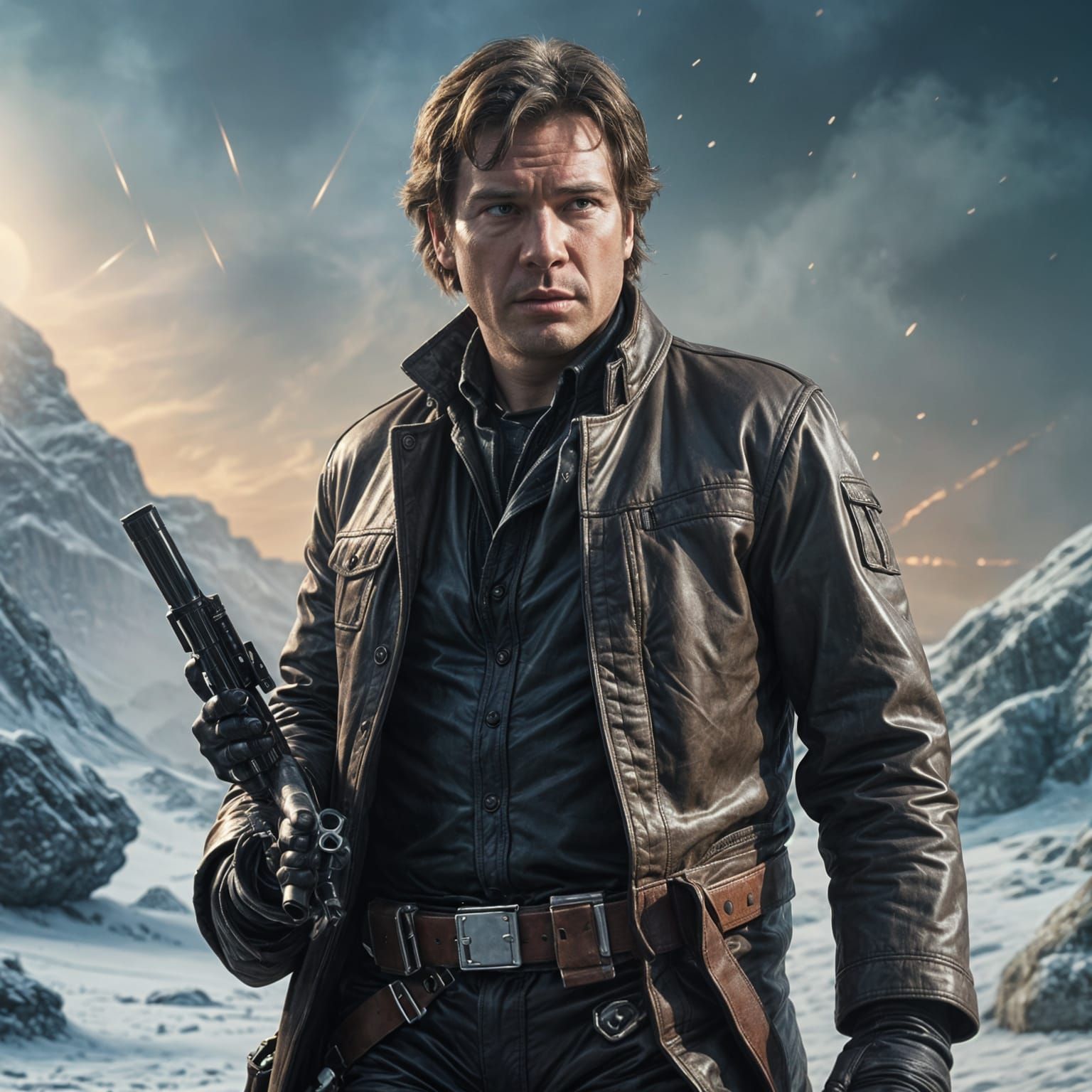 Han Solo in The Empire Strikes Back