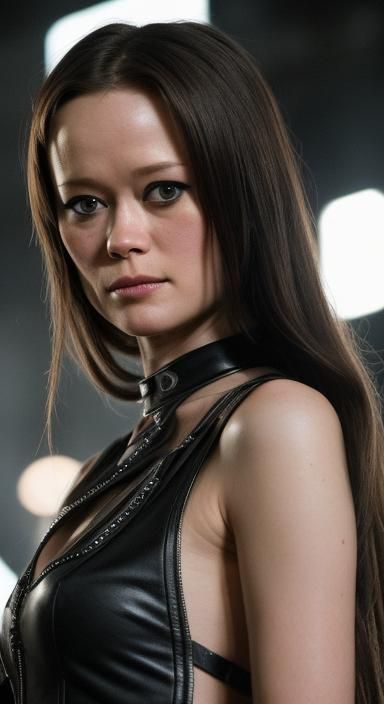 Industrial Goth Cosplay at Paris Fashion Show