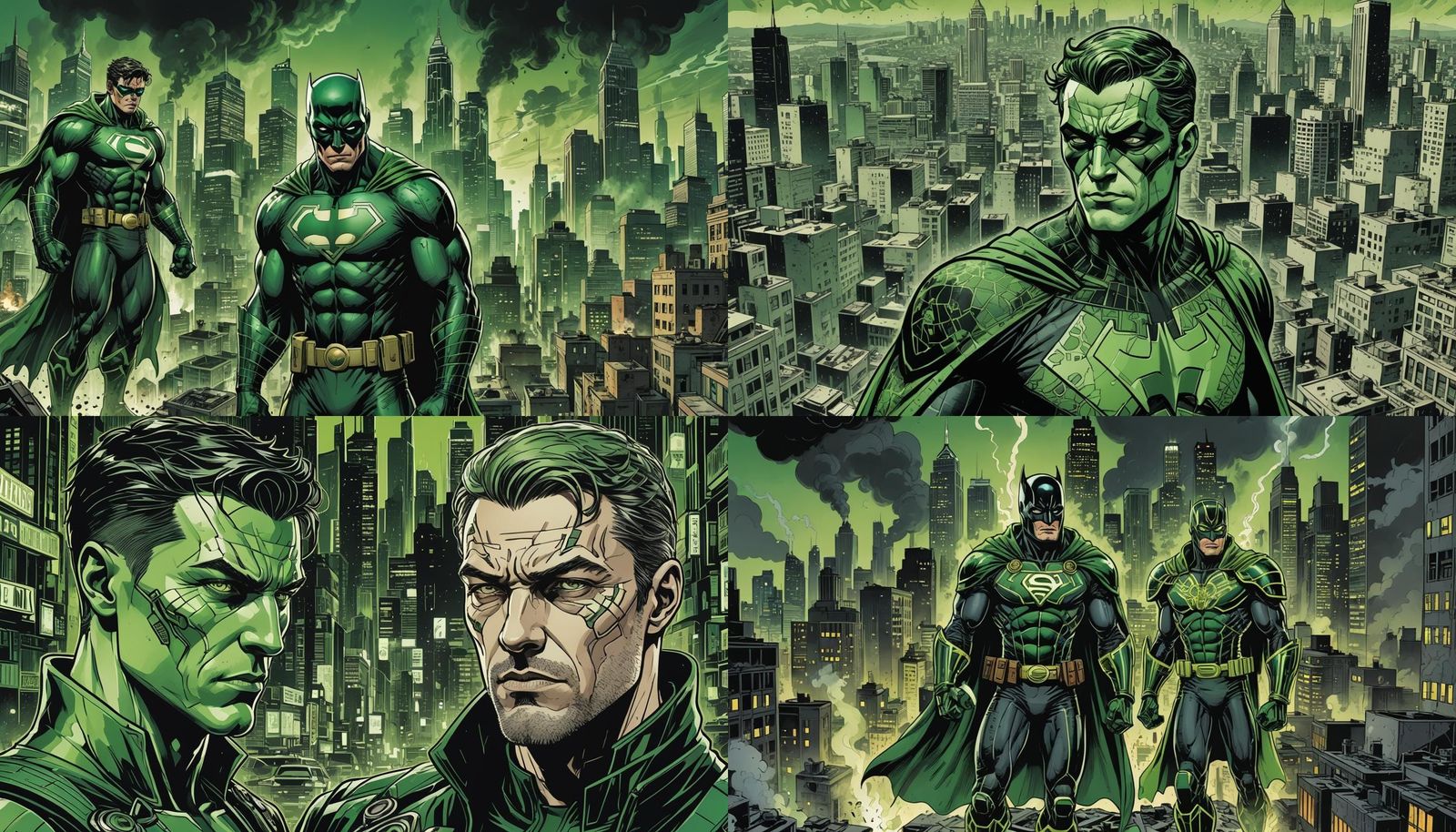 Blind Superhero's Scent-Based World, Comic Book Art