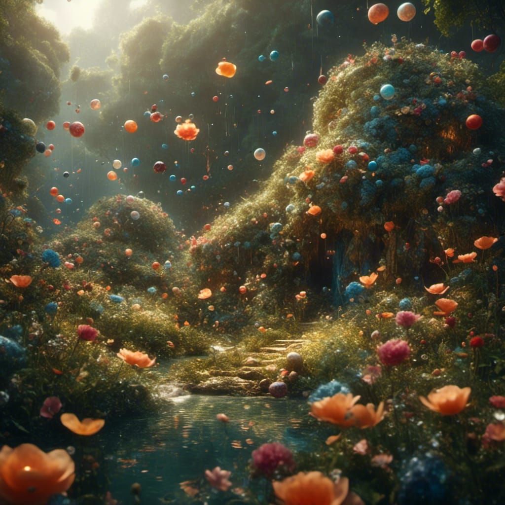 Abstract Singularities AI Interpretation