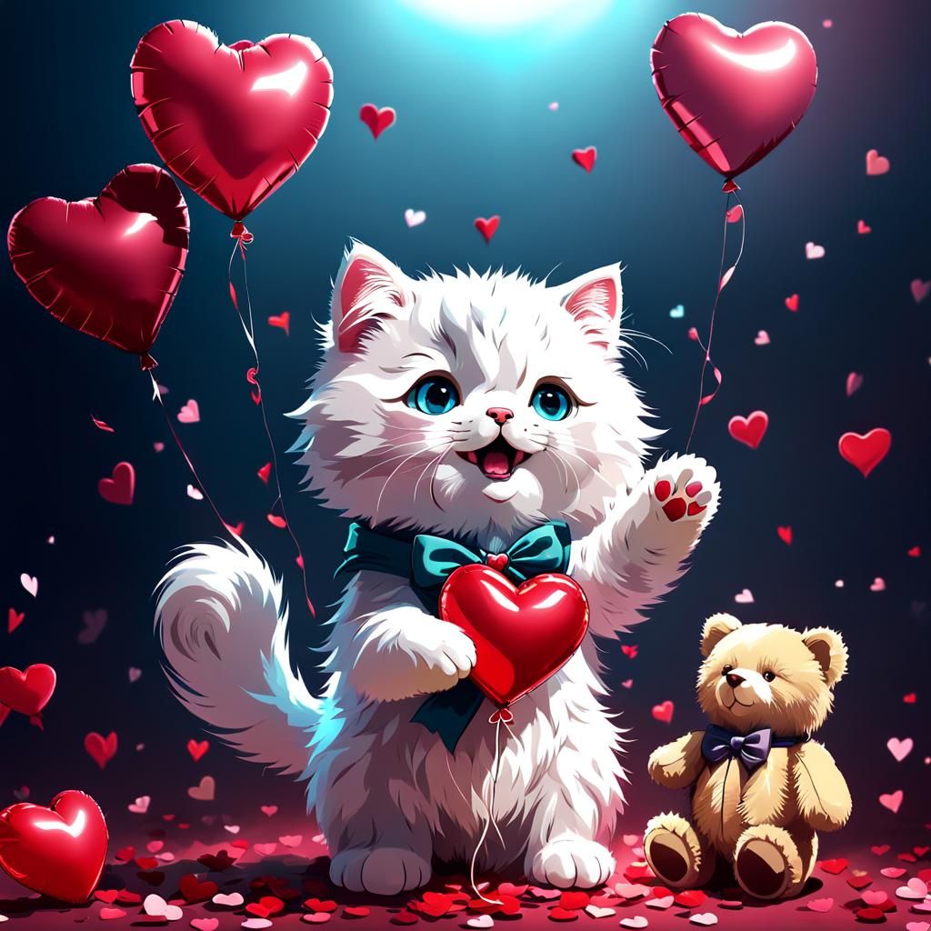Valentines Kitty