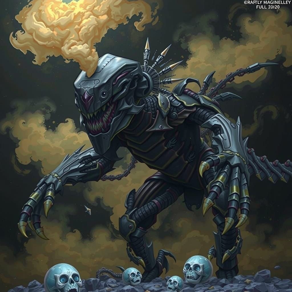 Majestic, Serpentine Creature Radiates Invincibility