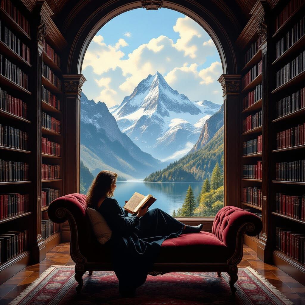 Reader in Transforming Library with Mountain View