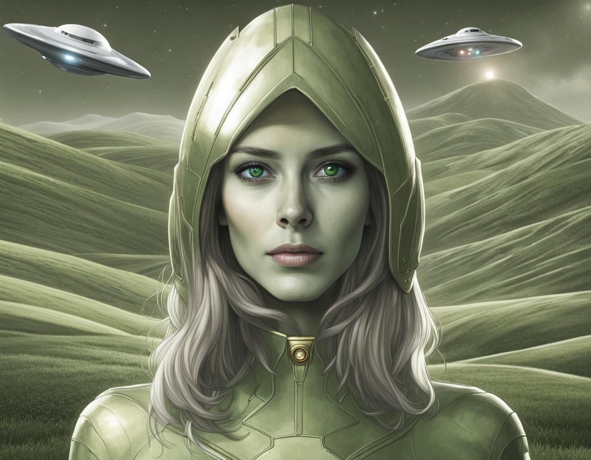 Semjase, female 'Visitor' from Pleiades #3