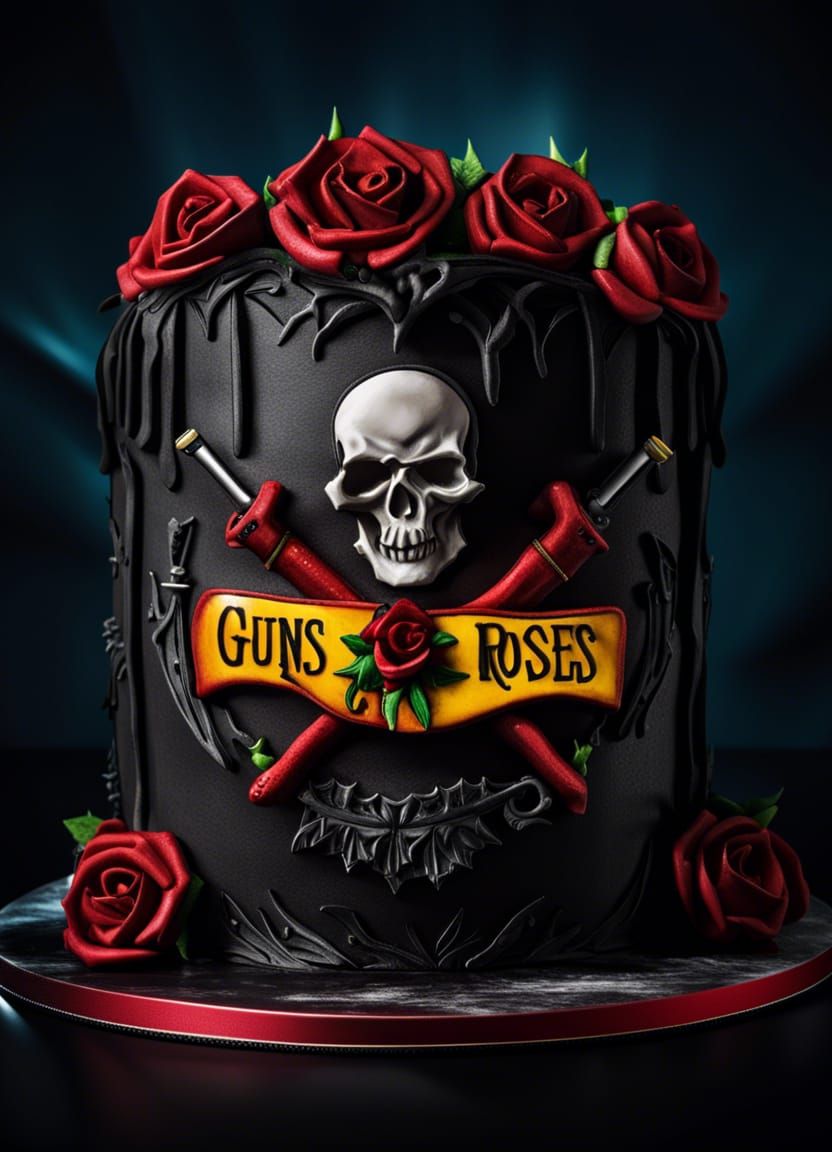 GNR Gothic Cake