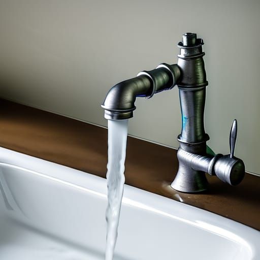 Running Water Faucet in my Bathroom Sink 🚰