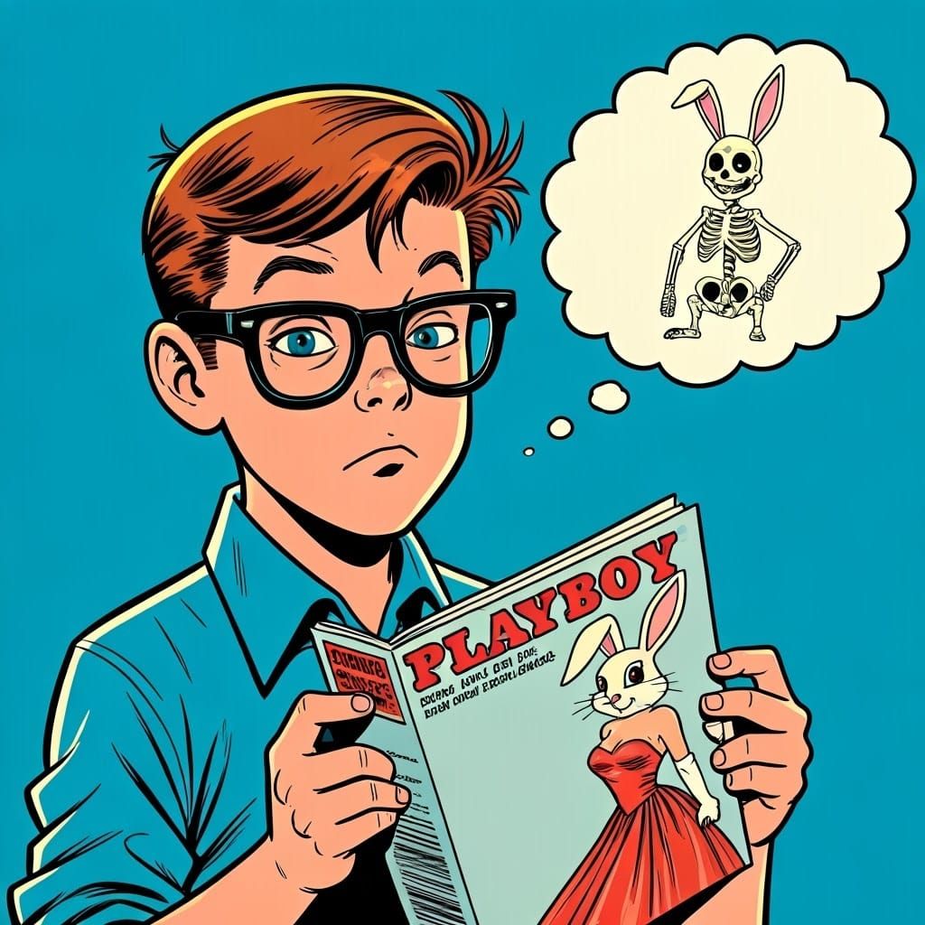 Retro Comic-Book Ad for X-Ray Specs