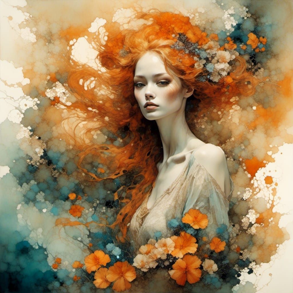 <lora:InkStyle:1.0> .