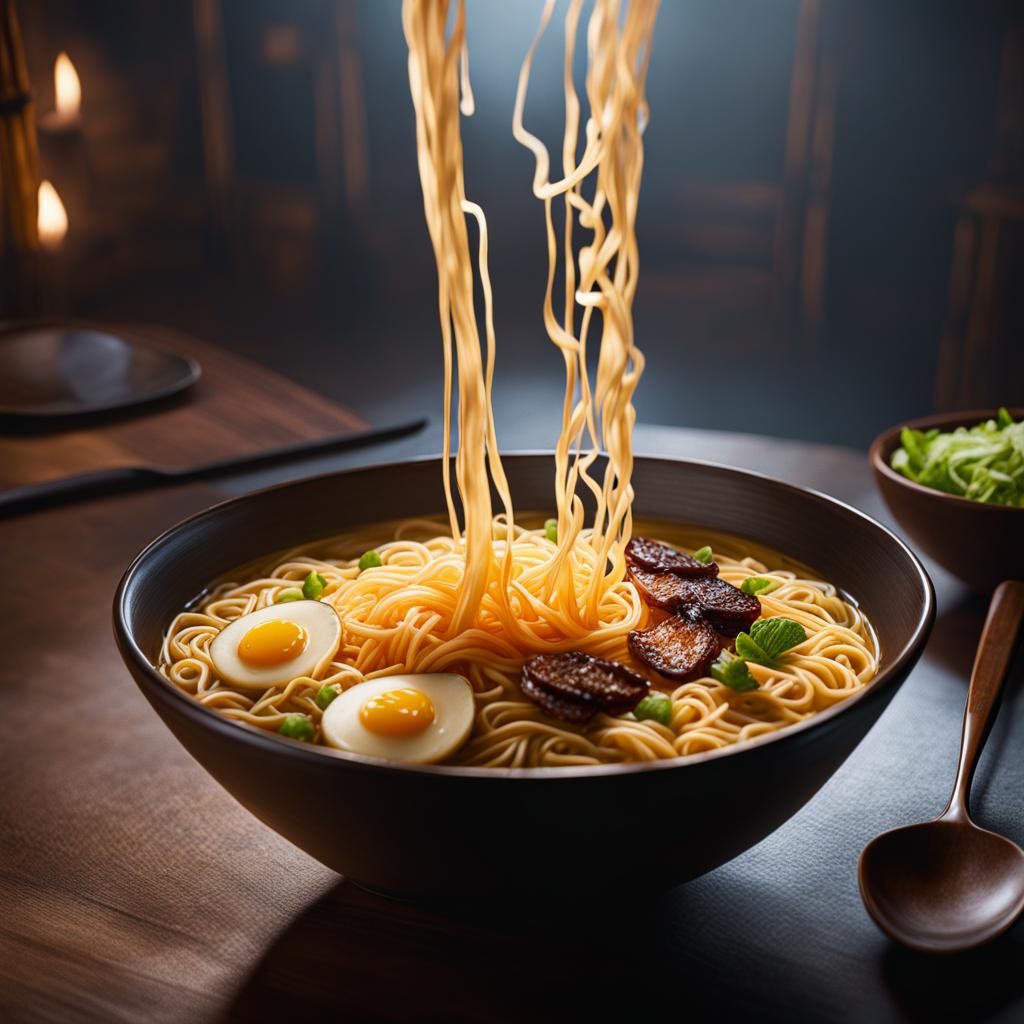 Indiana Jones Uses Ramen Whip, Realistic Concept Art