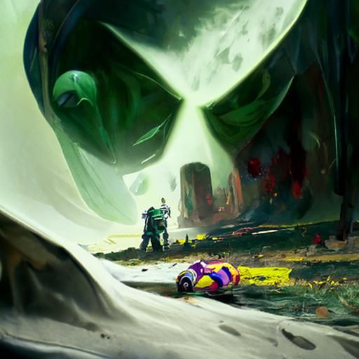 Buzz Lightyear on a Sinister Alien Planet