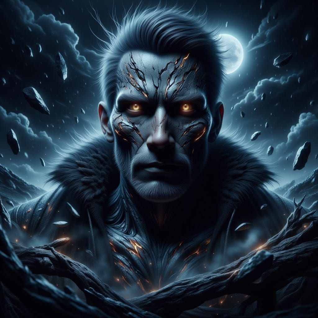 Kotscei the Immortal on an Ossuary Throne