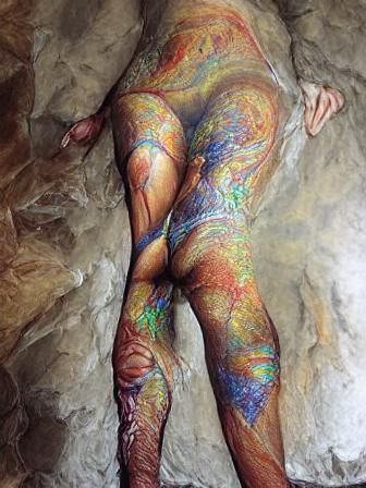 Holographic Cave Painting: Ancient Art Reimagined