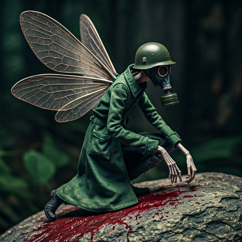Creepy Fairy in Dieselpunk Style