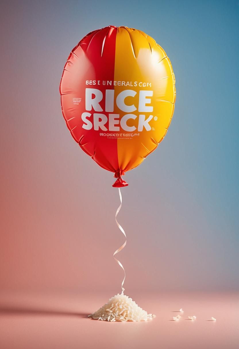 Rice Krispies Balloon in Product Photography Style