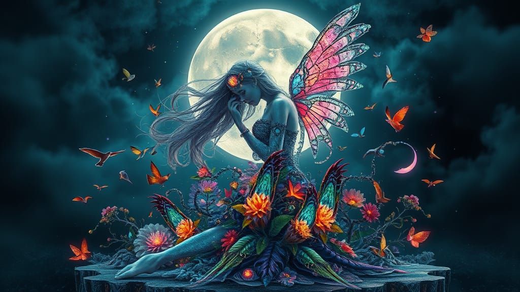 Surreal Goddess Unveils Dreamlike Mystical Worlds in Stormy ...