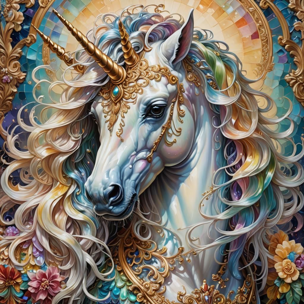 Rainbow Arainbian Unicorn