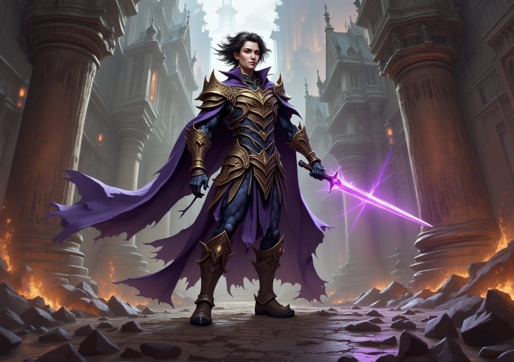 AI Image Featuring a Watermark Effect