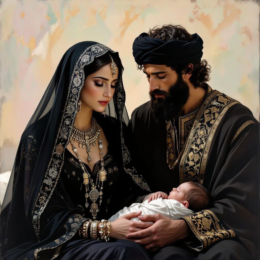 Bathsheba and David: A Biblical Story in Hyperrealism