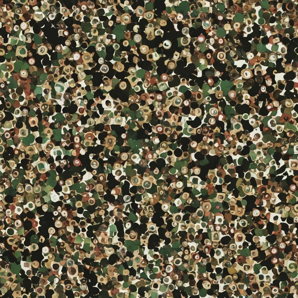 Abstract South Park Inspired by Experimental Film