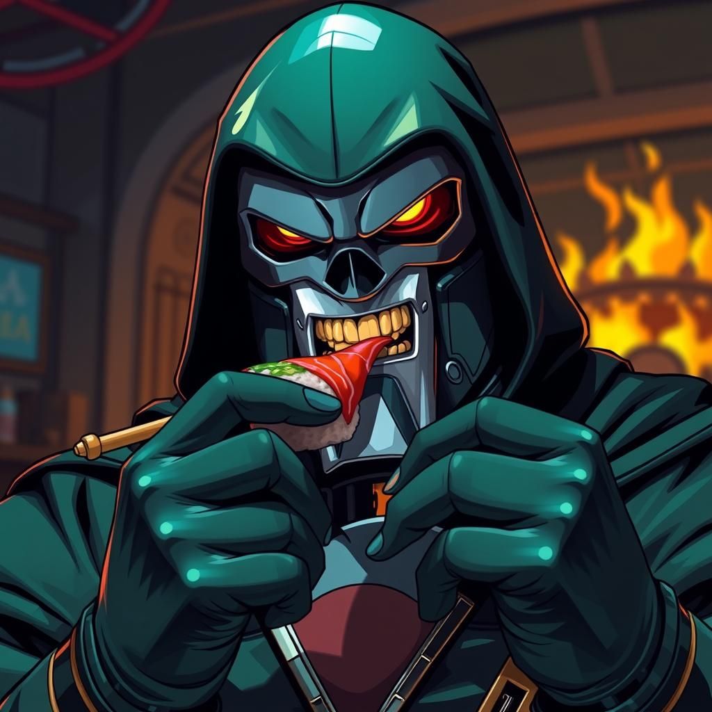 Dr. Doom Enjoys Sushi: An Unexpected Meal