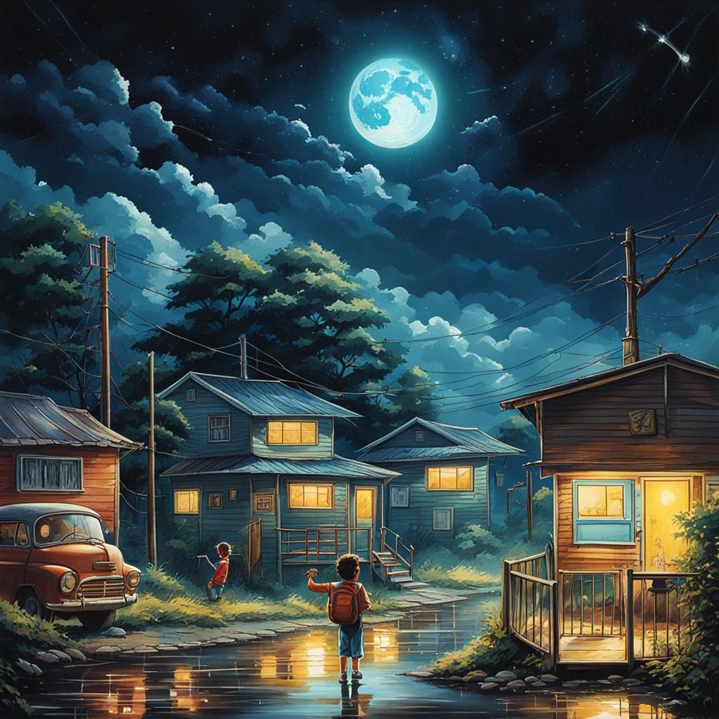 Nostalgic Memories of Youth: An AI Interpretation