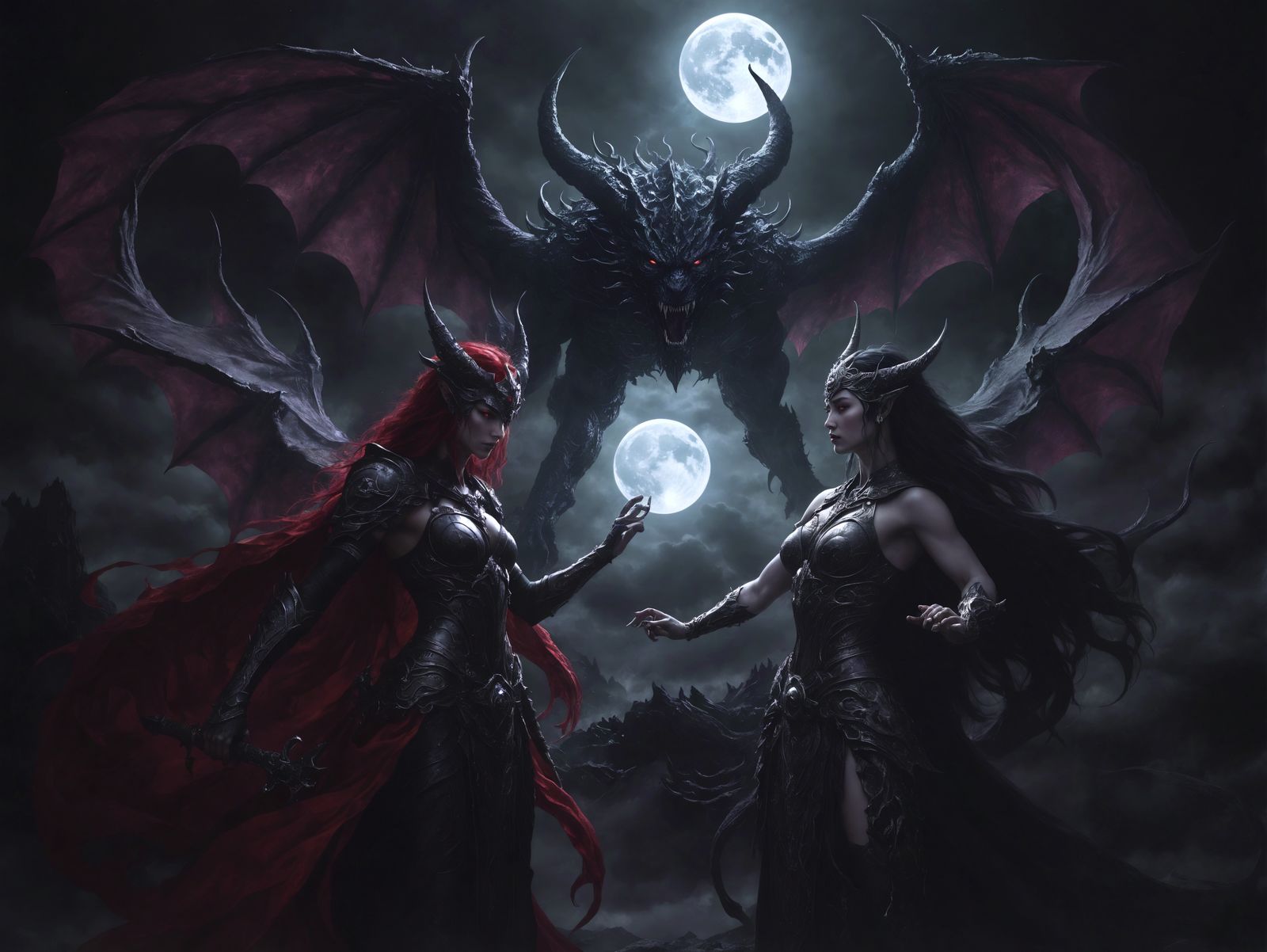 Celtic Fantasy Realm Cradles Divine and Demonic Armies