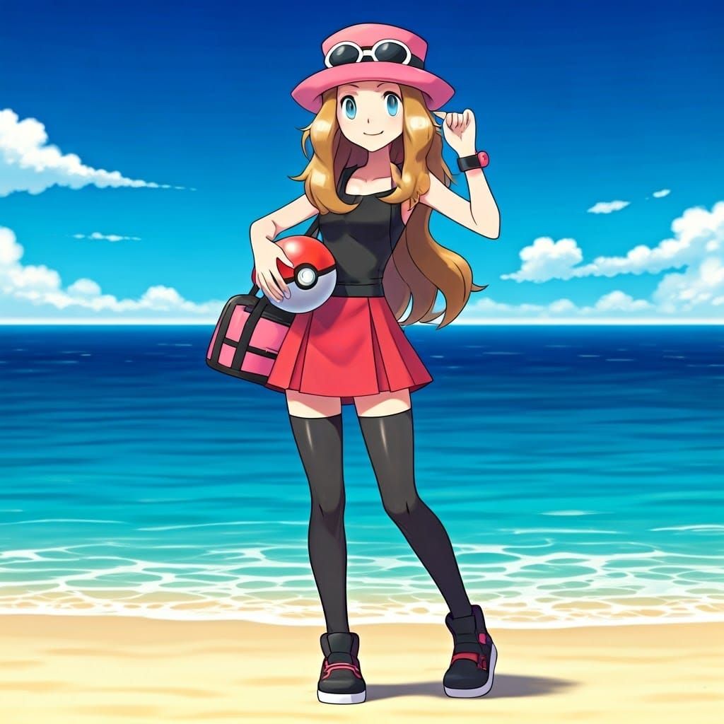 Pokemon: Serena (attempt to match an apparence description)