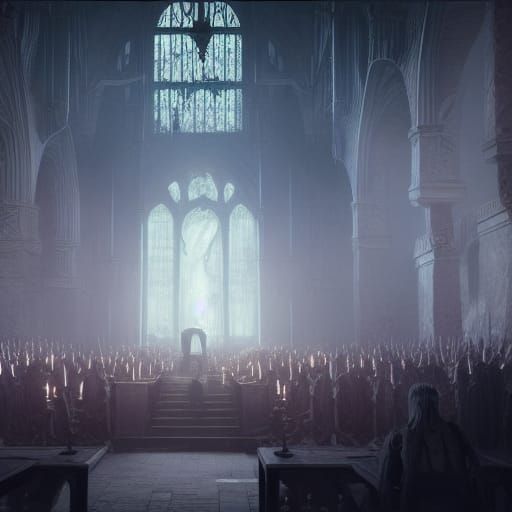 Draco Malfoy in Dark Wizard Gathering