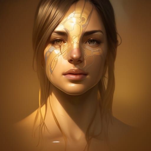 Libra Portrait in Hyperdetailed Fantasy Style