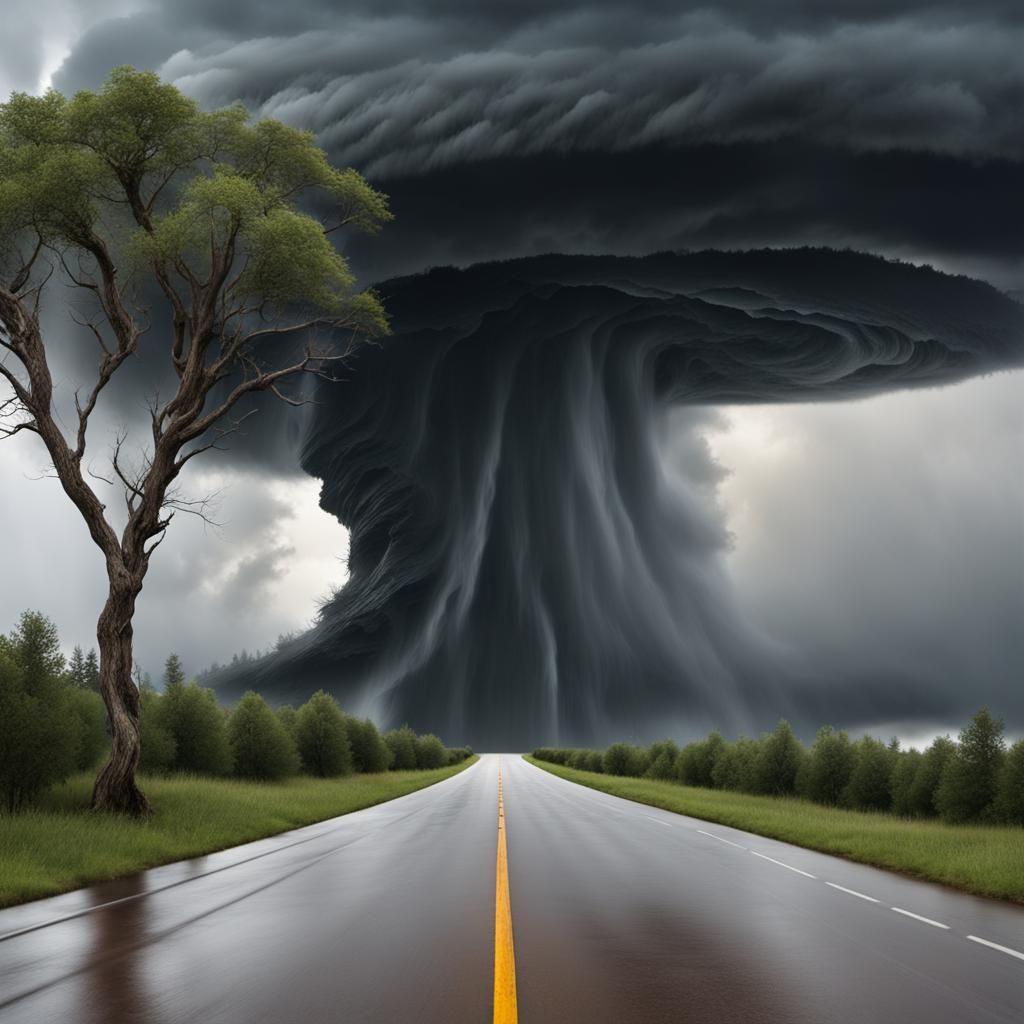 Giant Face Creates Storm on Earth