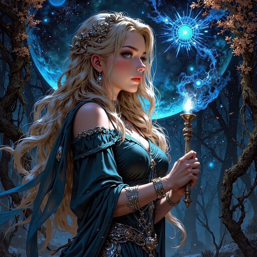 Blue Sorceress