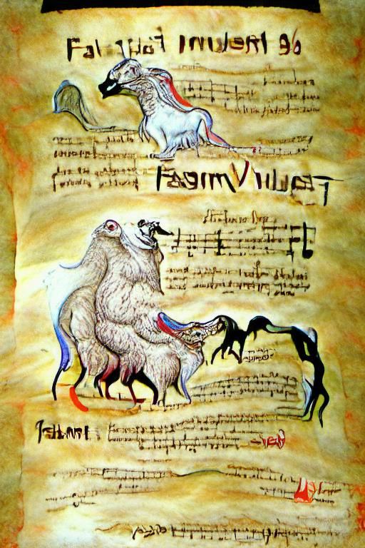 Medieval Beast Fable: Wolf in Sheep's Clothing