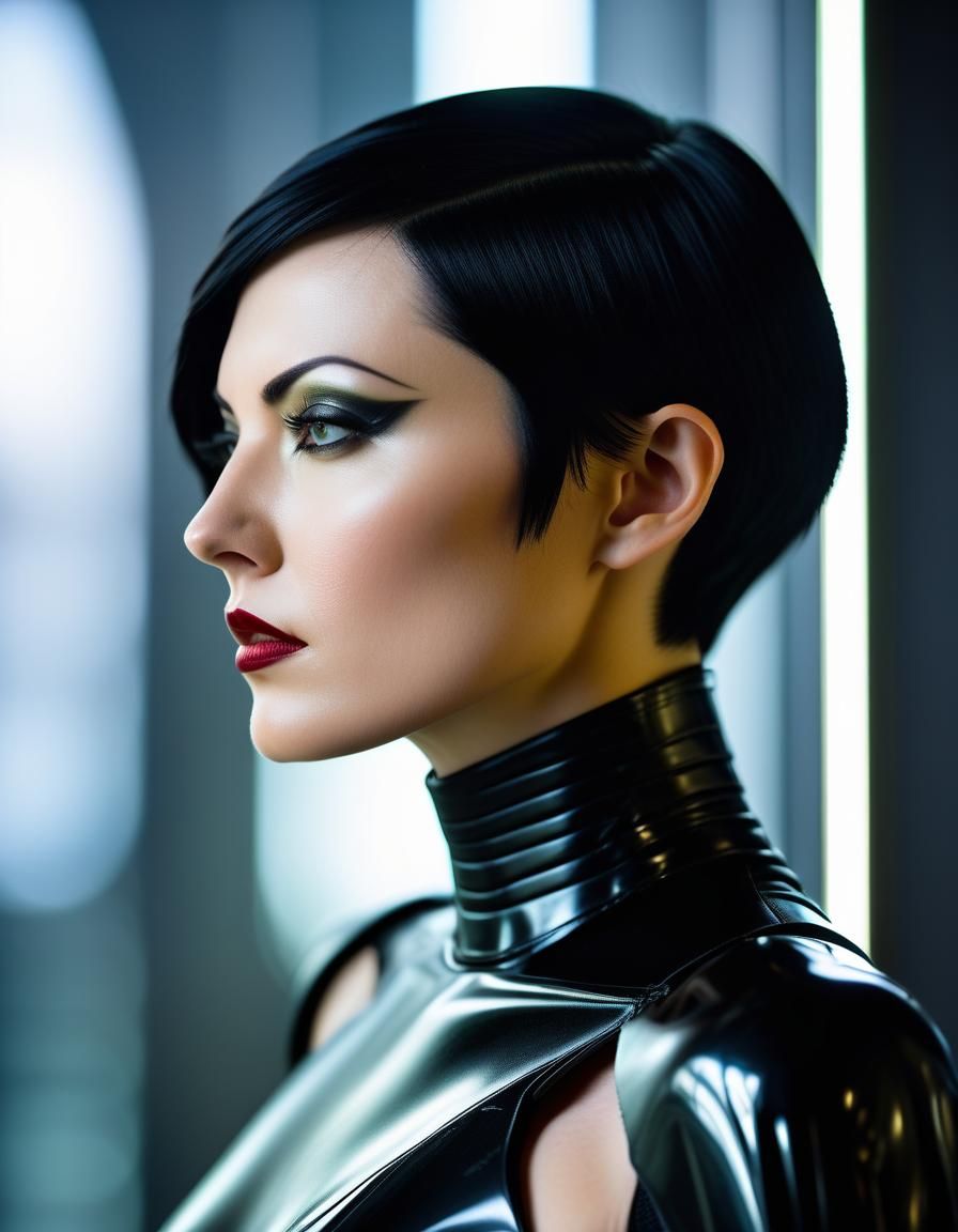 aeon flux haircut 4