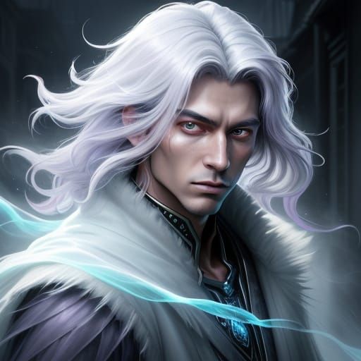 Ethereal Syndicate Ezra Moonwhisper in Dreamy, Mystical Moon...