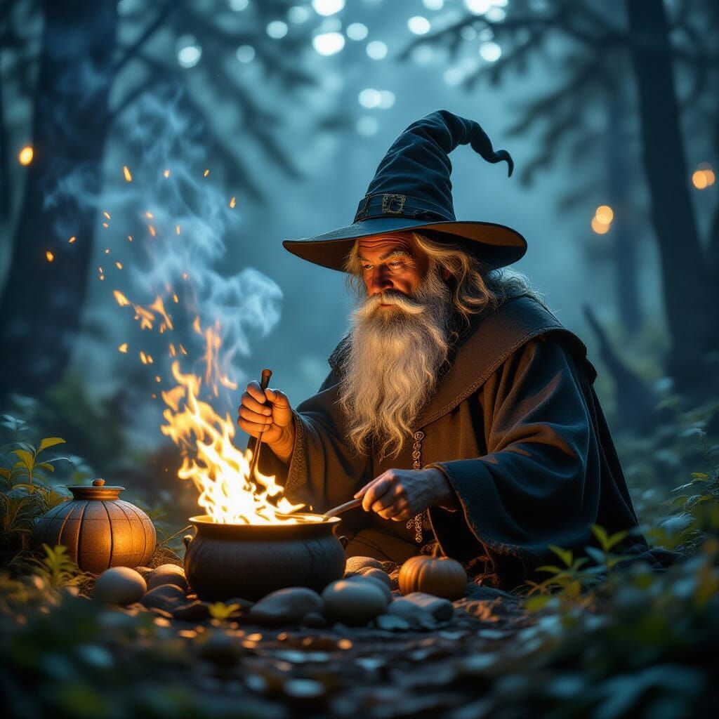 Magician's Chores: Self-Folding Laundry and Cleaning Potions