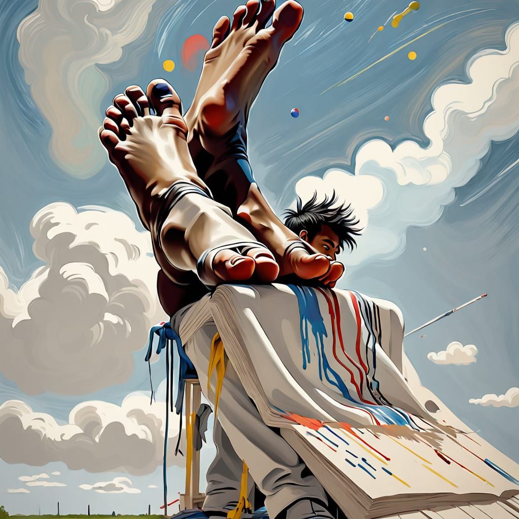 Turbulent Seas in a Surrealist Aesthetic