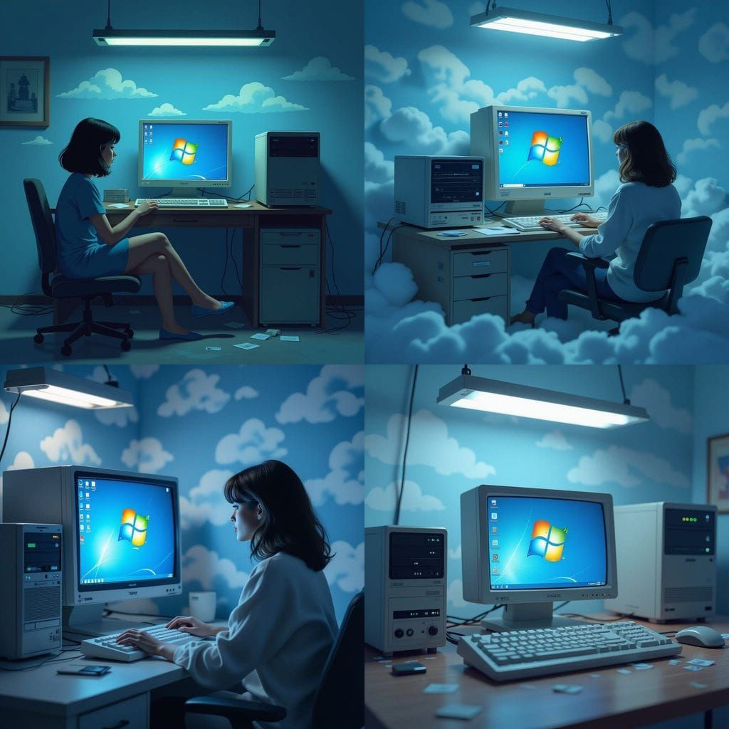 Nostalgic Windows XP Blue Screen of Death