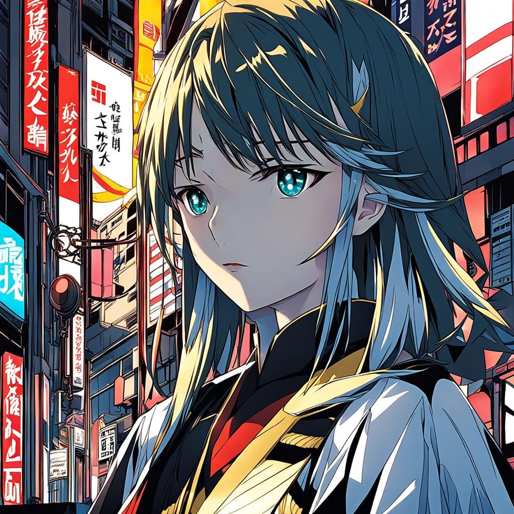 Makima Anime Key Visual Portrait