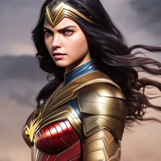 Dafne Keen as Wonder Woman 11