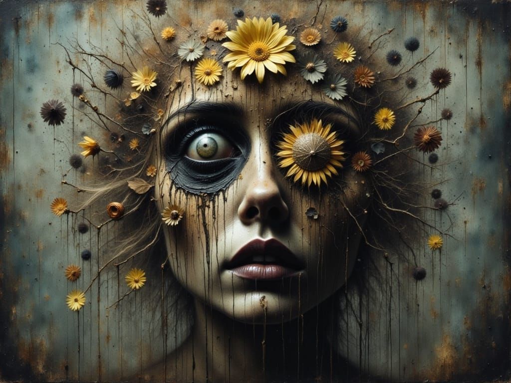 Surrealism of Mental Breakdown and Hysteria