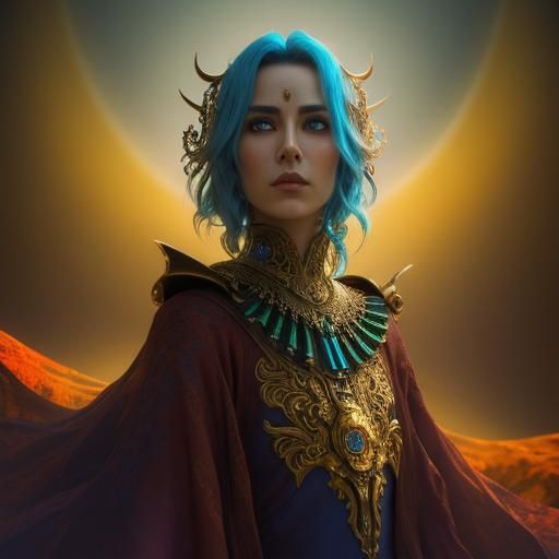 Christopher Lee: 3D Epic Cinematic Portrait