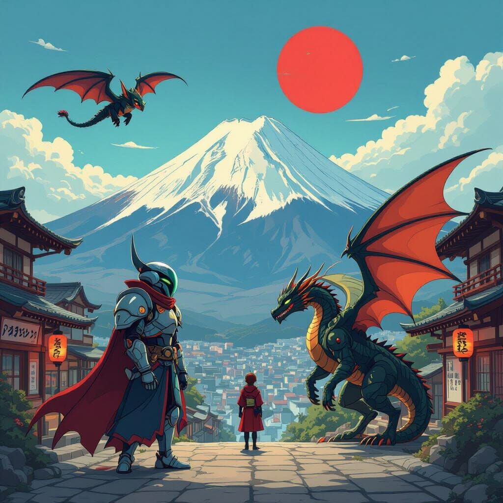 Epic Battle: Alien, Vampire, and Dragon Unite