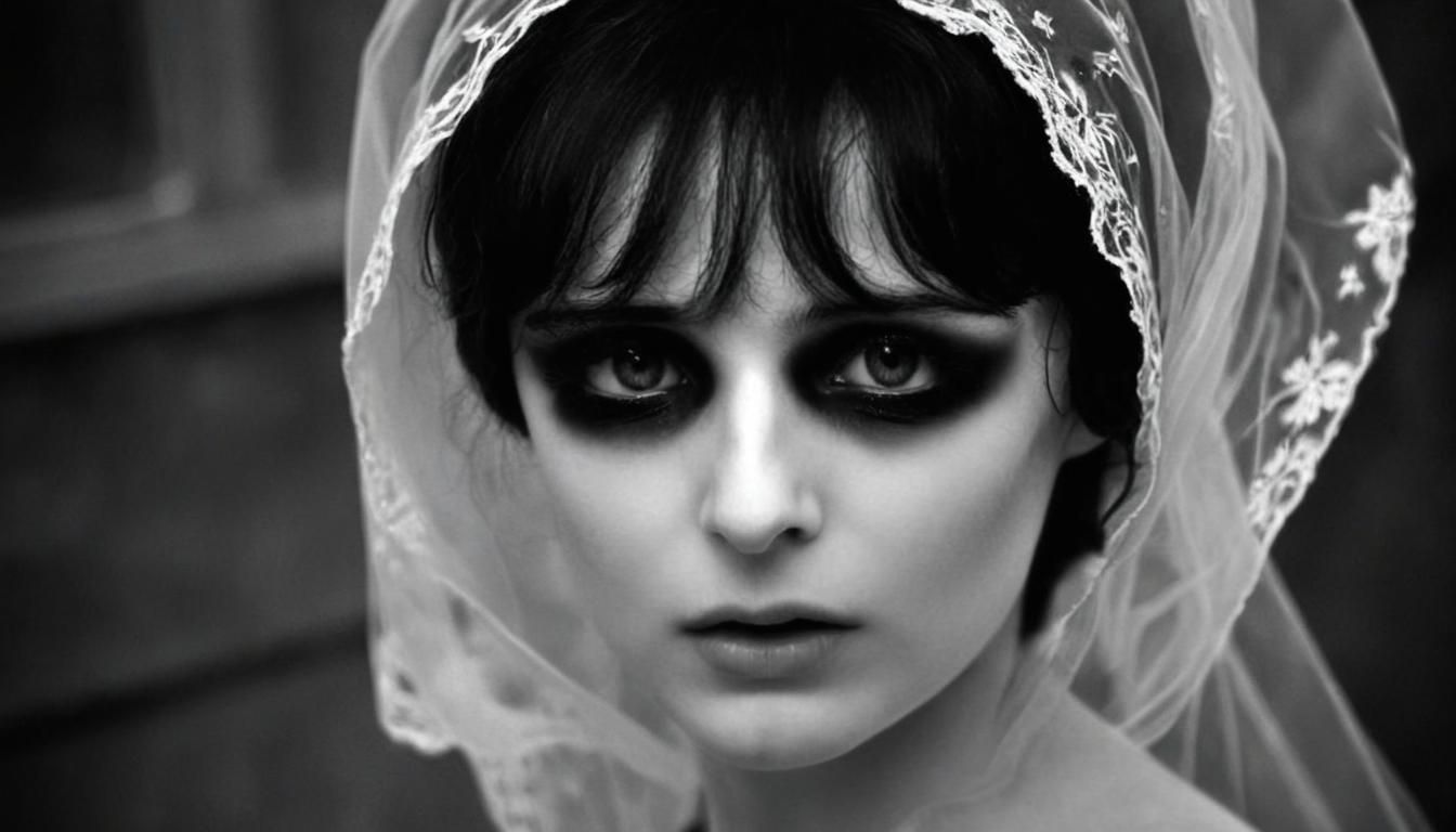 Poignant Portrait: Eyes Reflecting Lost Hope