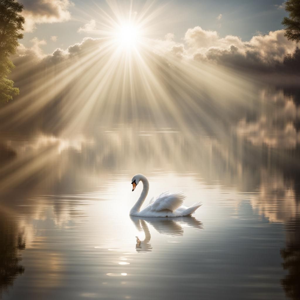 Swan Lake: Divine Sunshine and Soft Focus