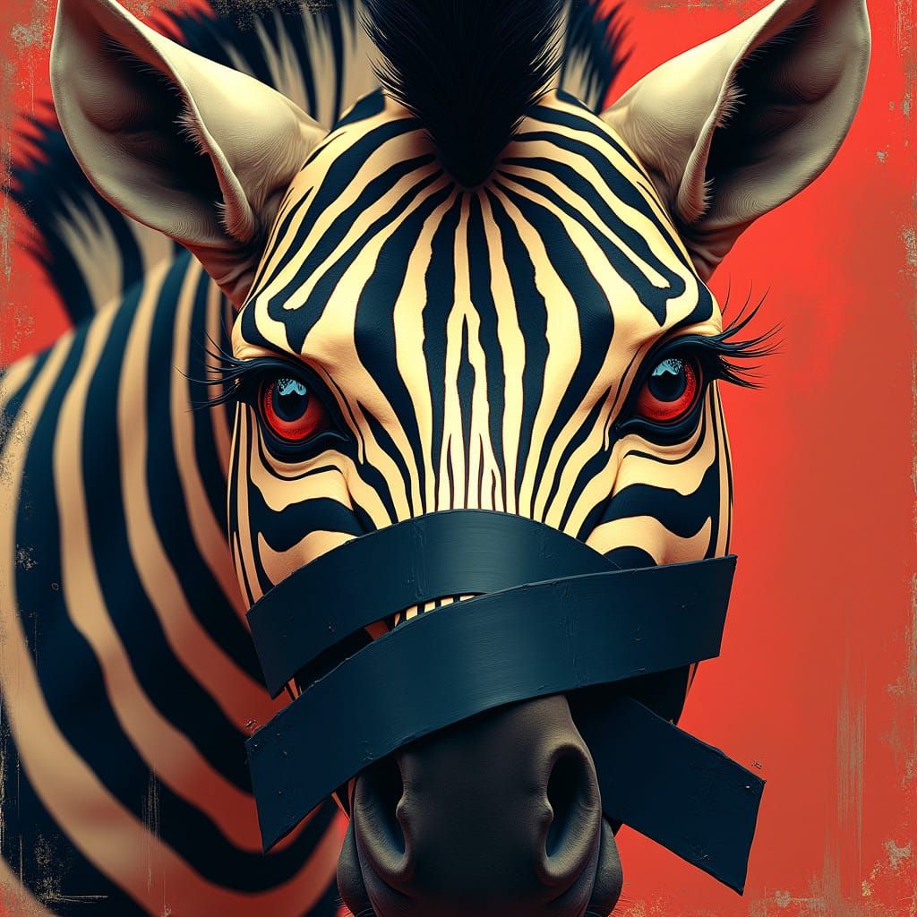 Heeeeere they come to shush the ze-braaaaaaaa