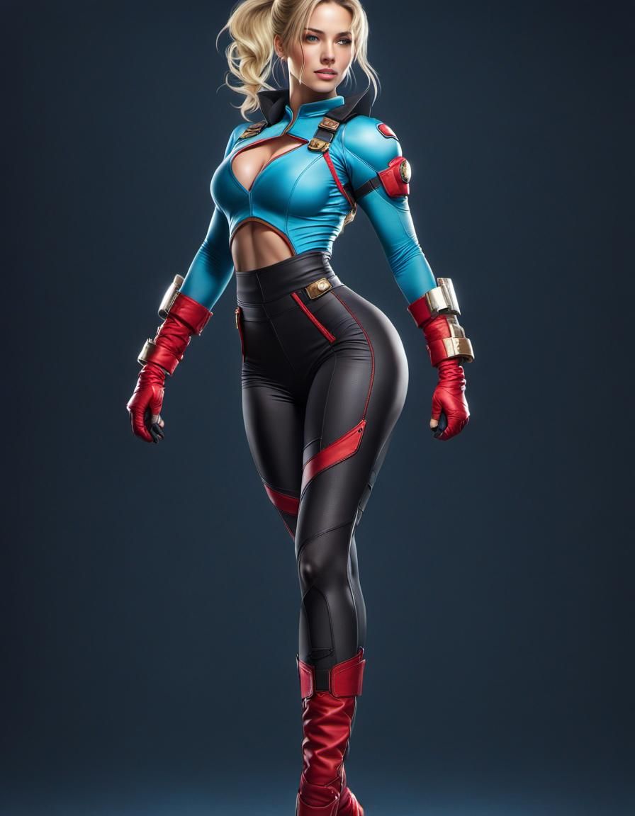Fullbody of Cammy White