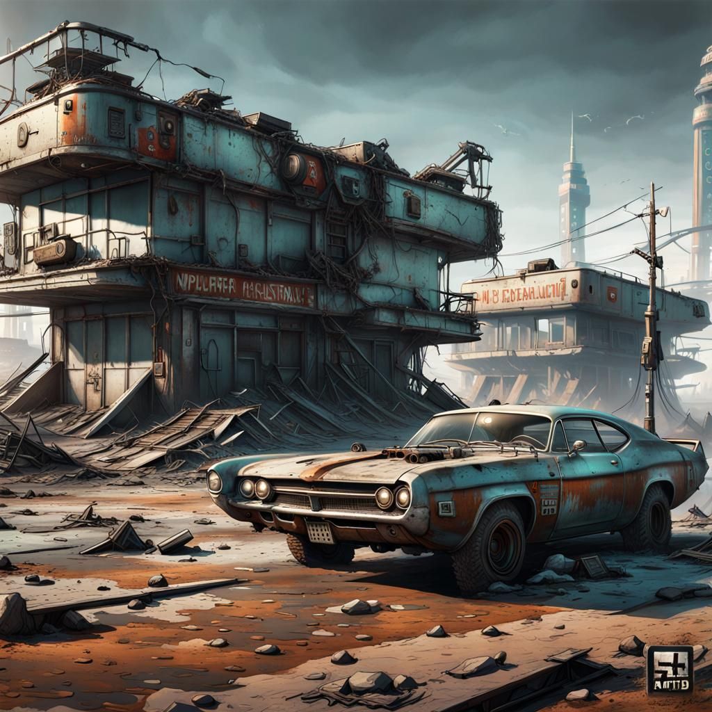 Post apocalyptic retro