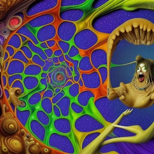 Weird and Bizarre AI Image