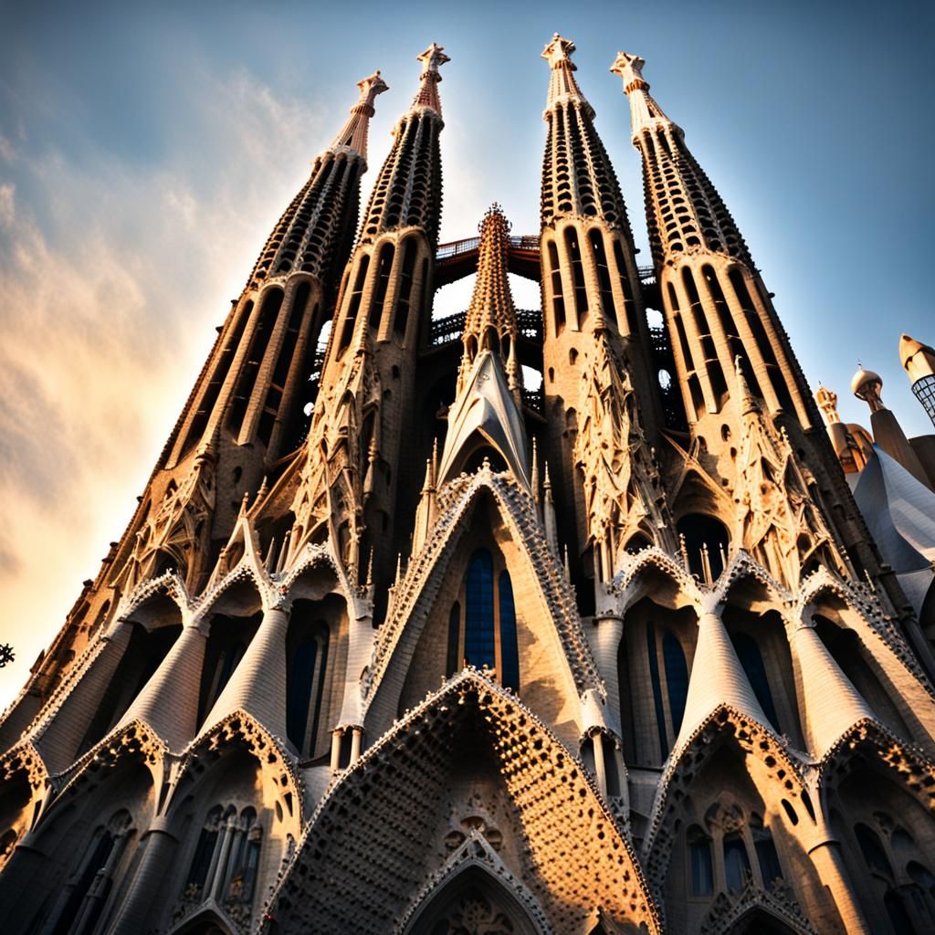 Stunning Sagrada Familia Photography with Bokeh