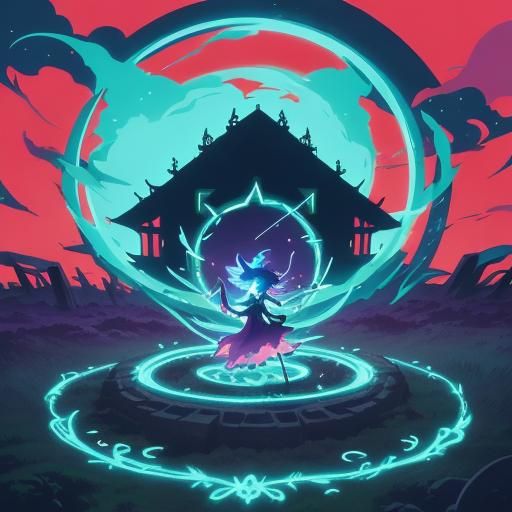 Anime Time Portal in Cursed Fairy Circle